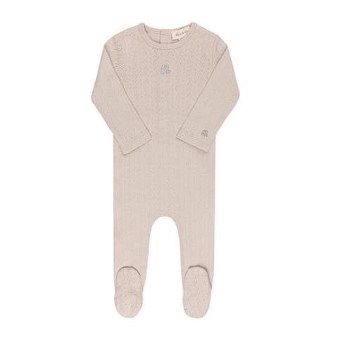 Squiggle Pointelle Collection - Footie