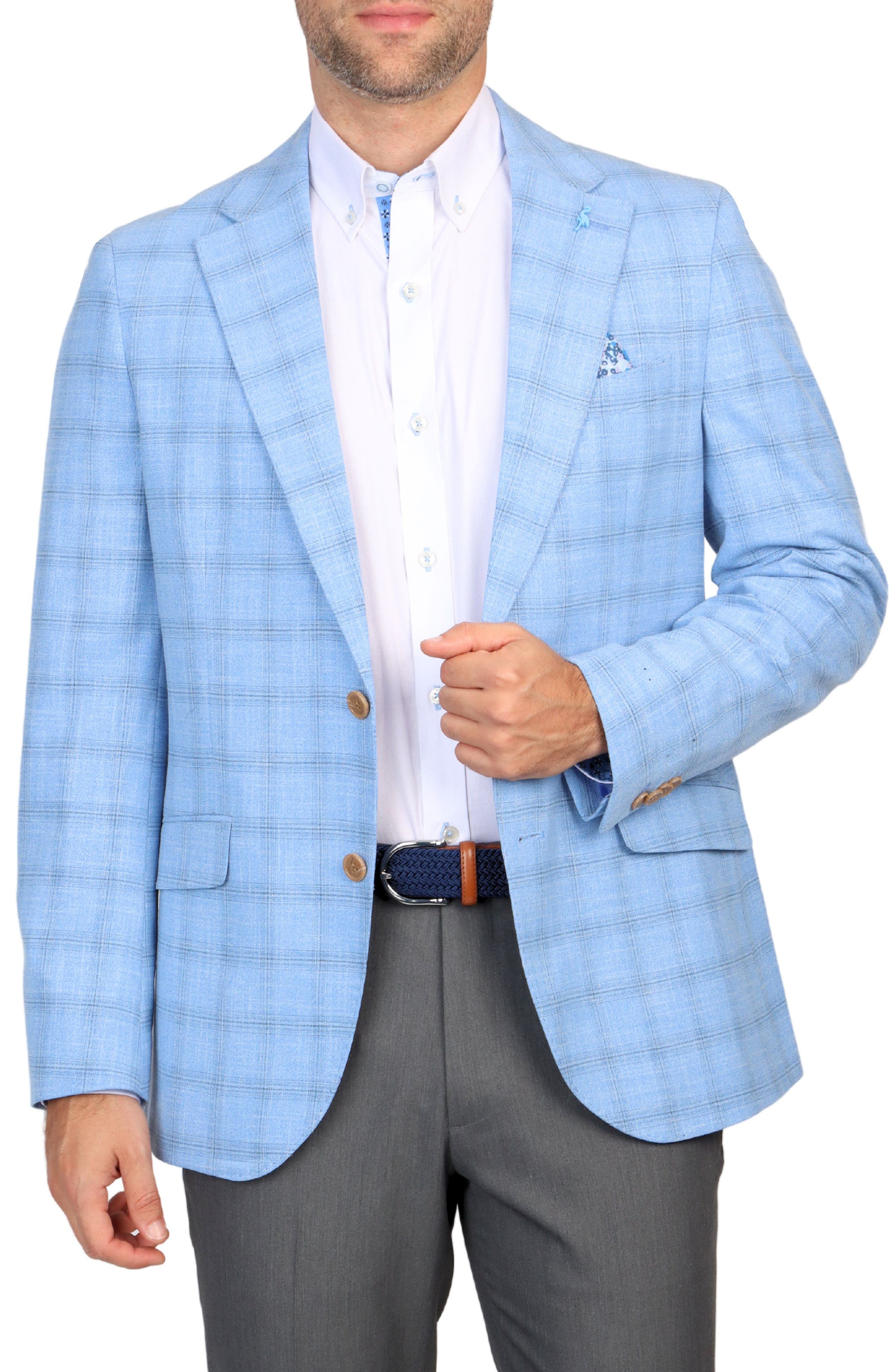 TailorByrd Shadow Plaid Sport Coat