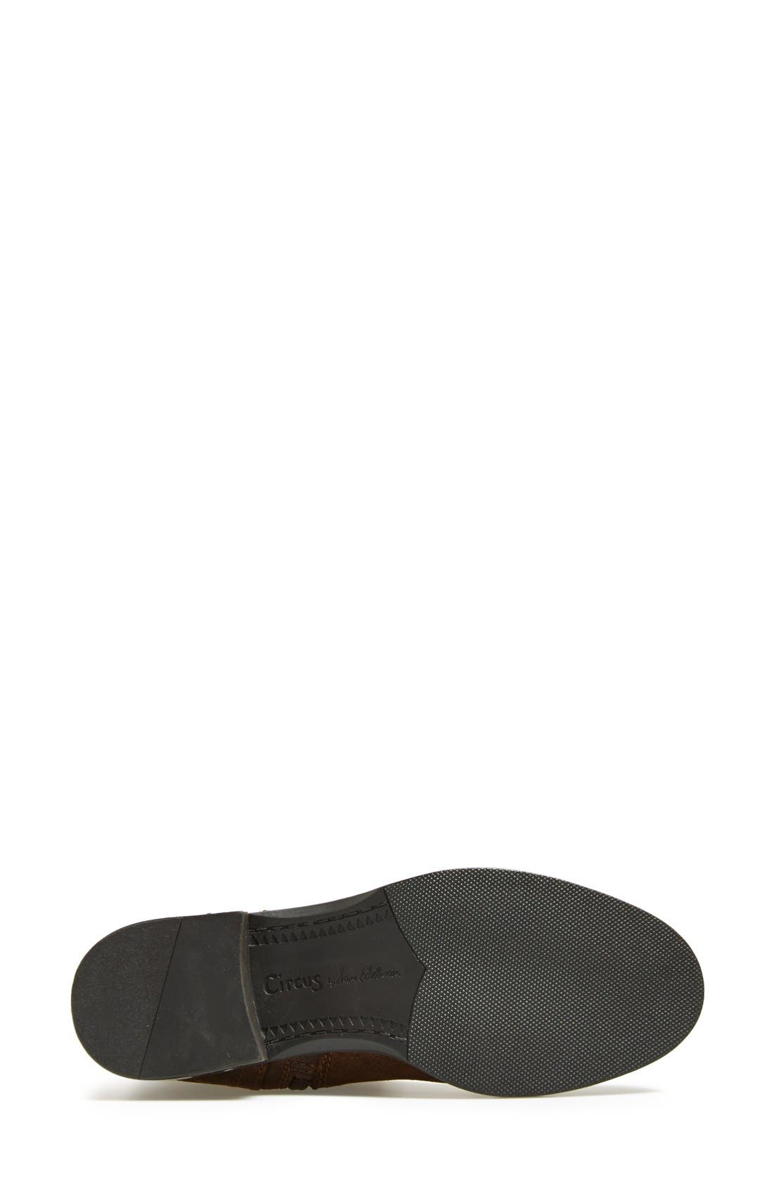 Circus by Sam Edelman 'Reily' Over The Knee Boot, Alternate, color, DARK BROWN SUEDE