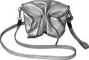 Carlos Falchi Mini Butterfly Lambskin Bag