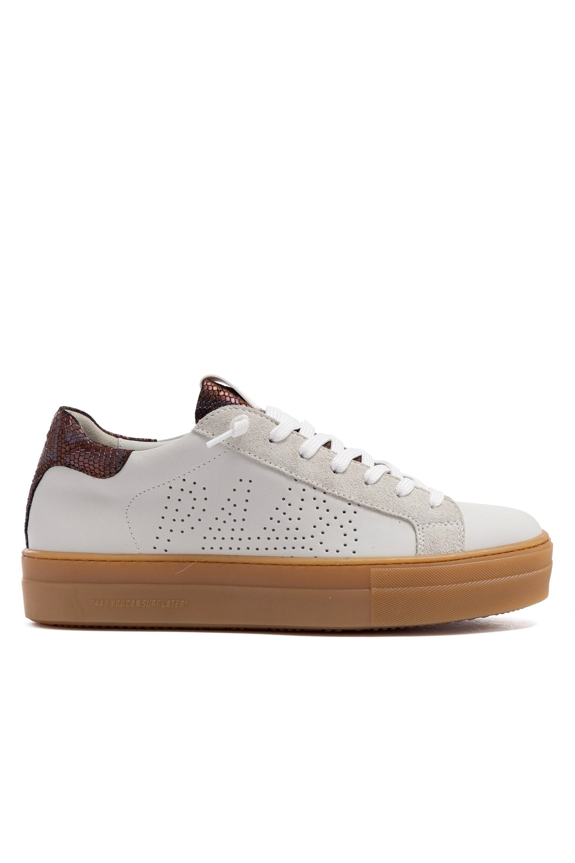 P448 Thea Platform Sneaker, Main, color, Pearl White