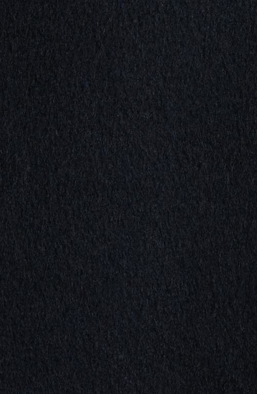 Frame Double Face Wool Shirt Jacket In Blue