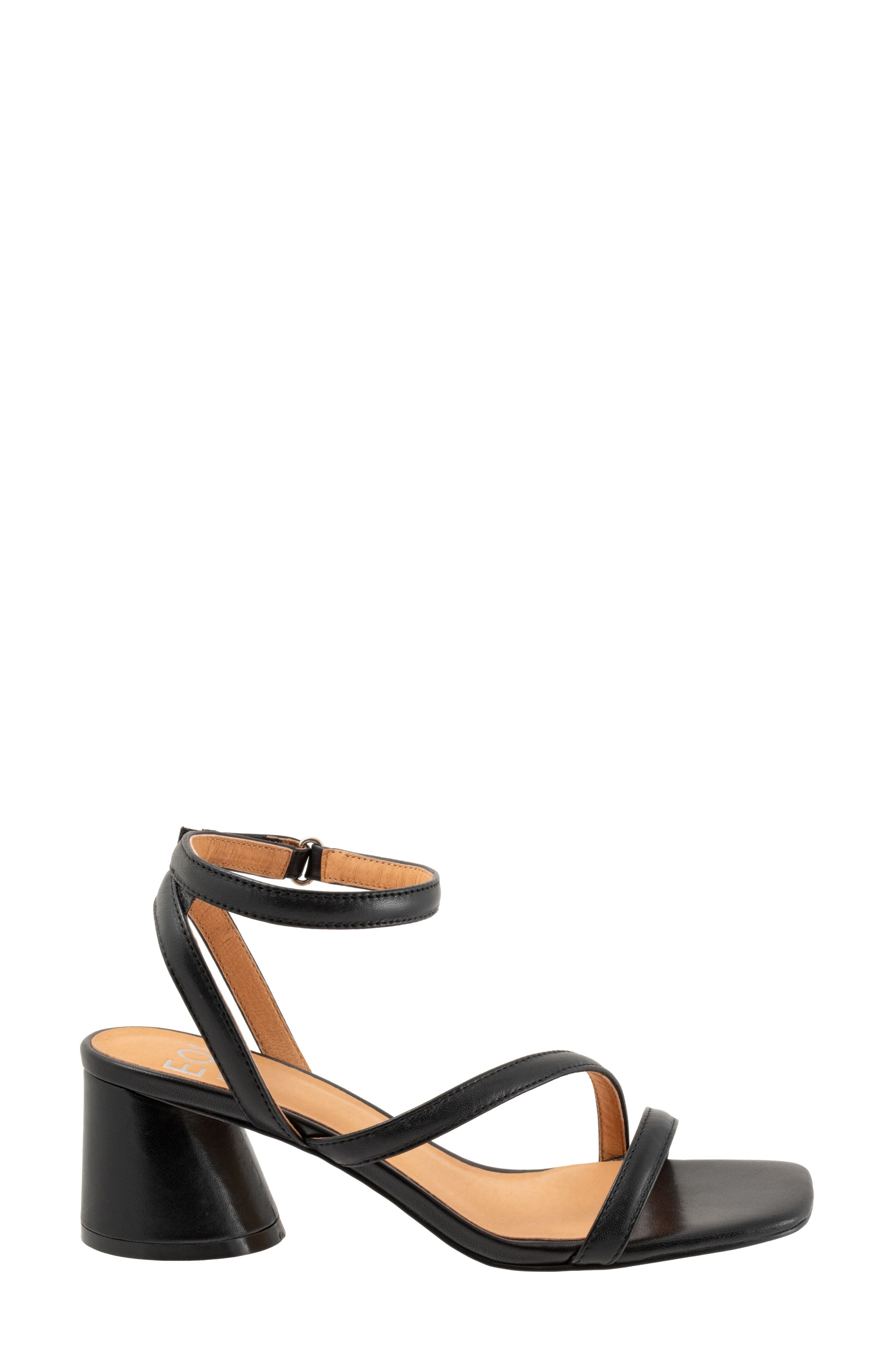 EOS FOOTWEAR Petricia Ankle Strap Sandal, Alternate, color, Black