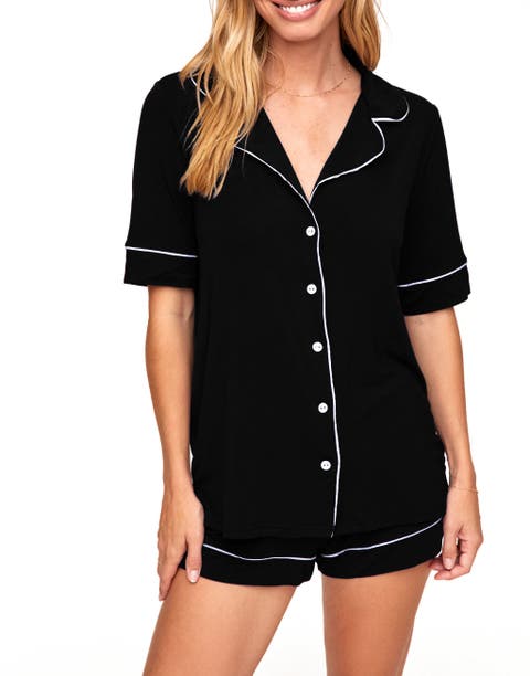 Jane Pajama Shirt & Shorts Set