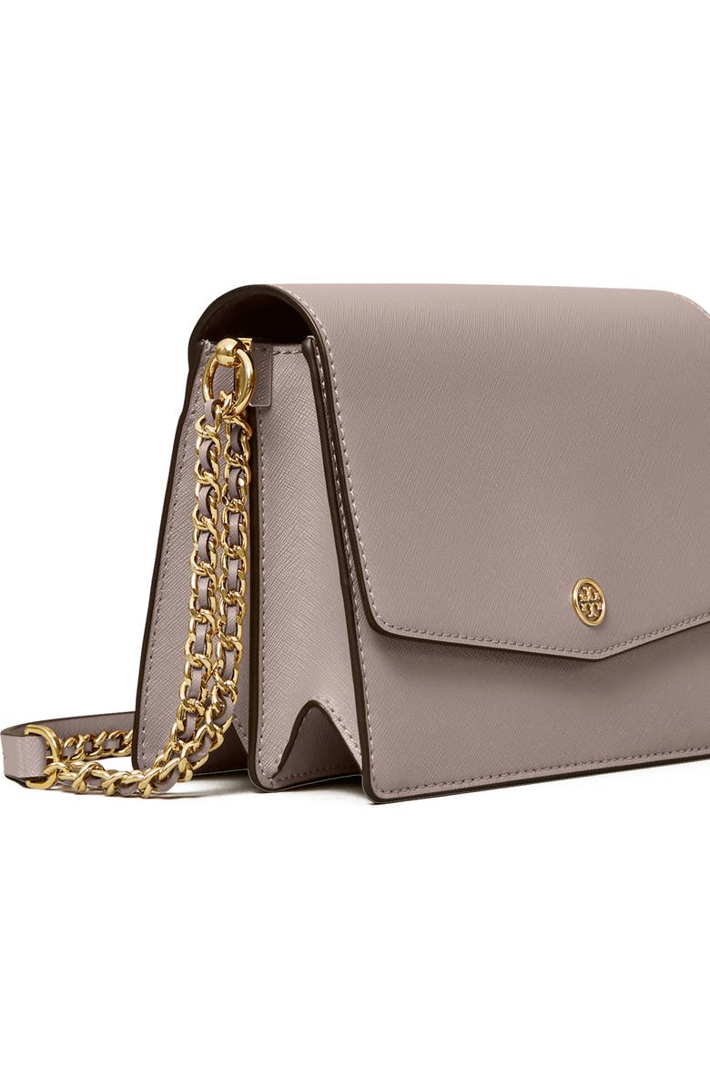 Tory Burch Robinson Convertible Leather Shoulder Bag, Alternate, color,