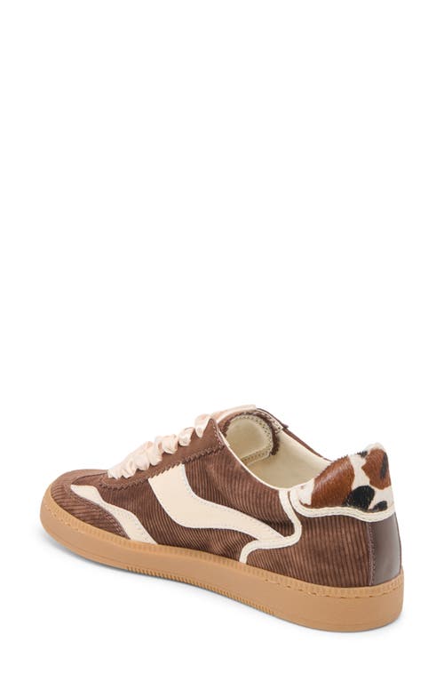 Dolce Vita Notice Sneakers Chocolate Corduroy In Brown