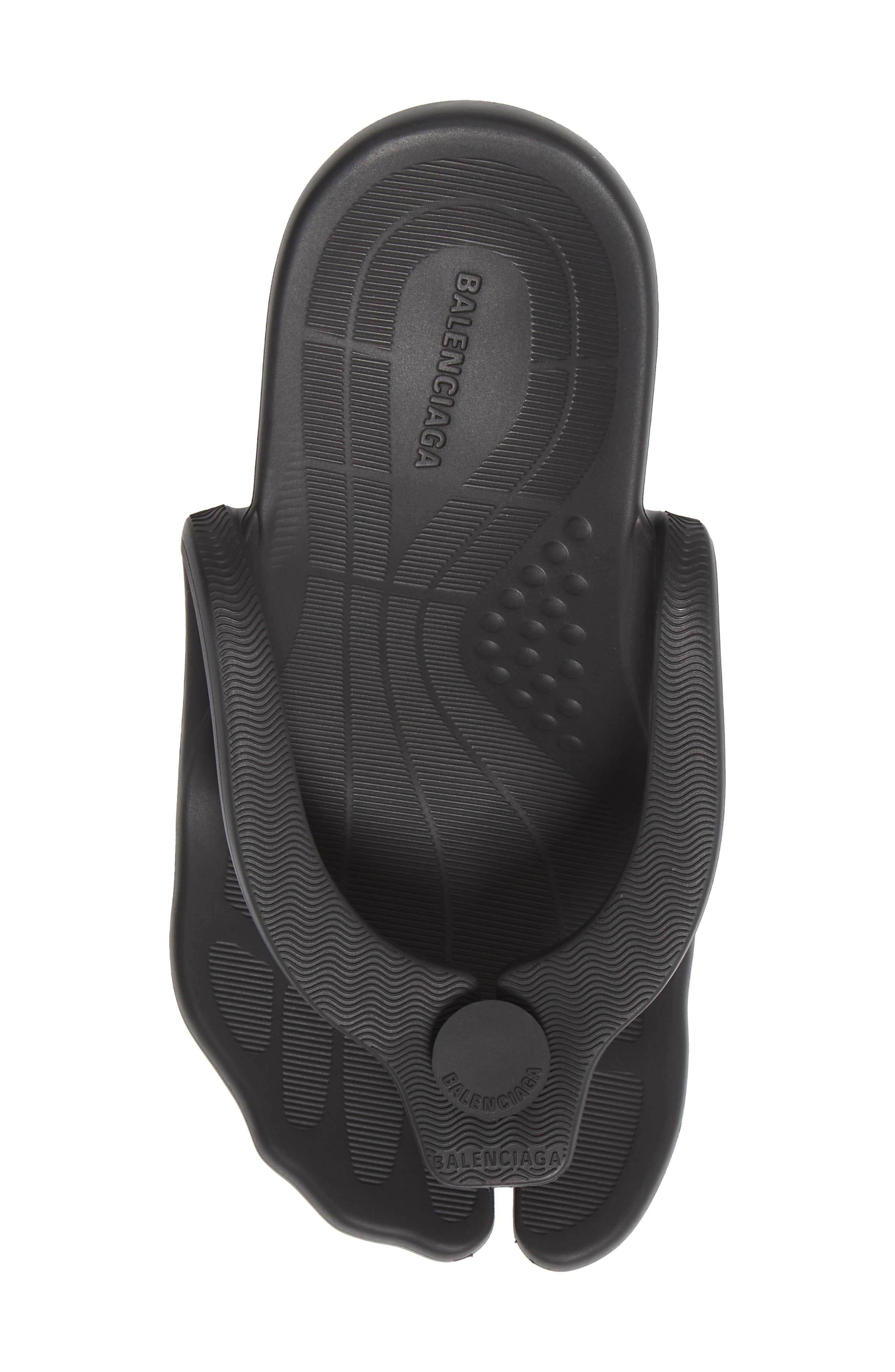 Balenciaga Split Toe Flip Flop, Alternate, color, 