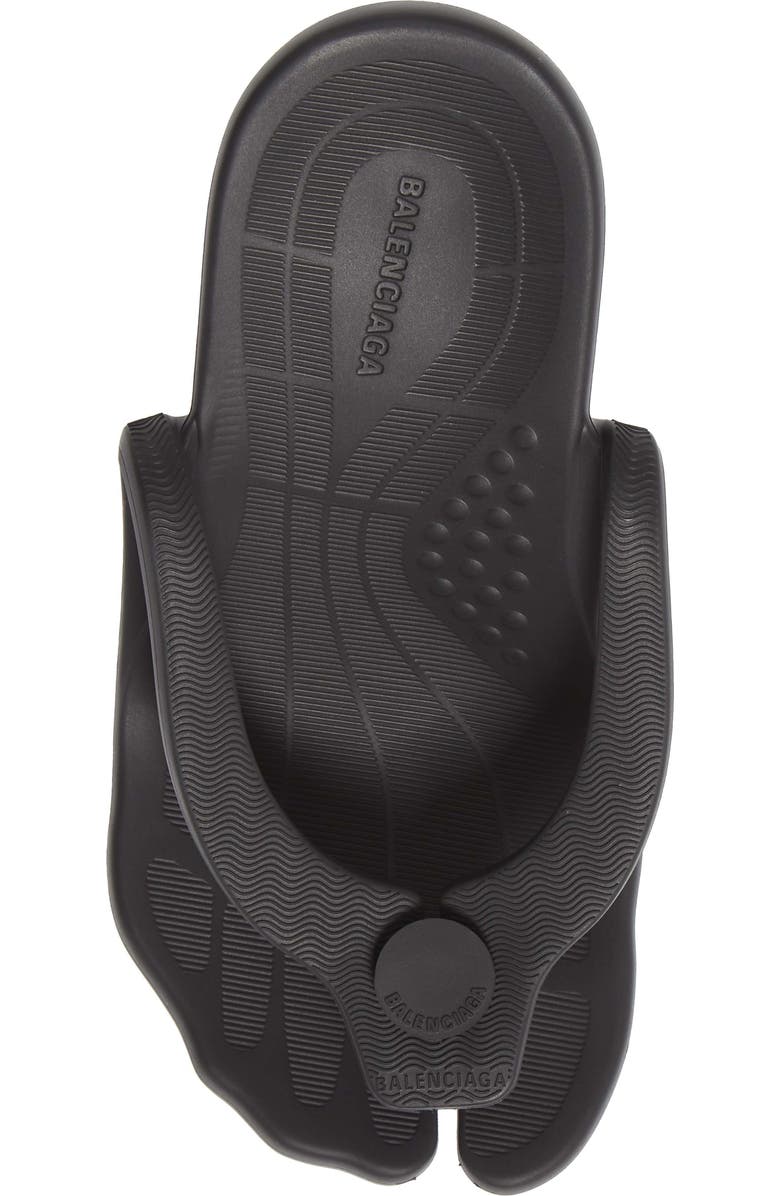 Balenciaga Split Toe Flip Flop, Alternate, color,