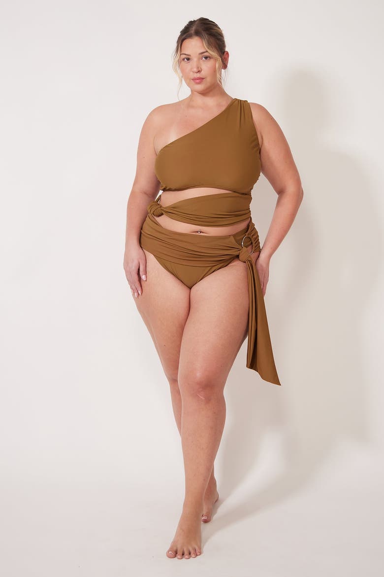 Remy Bikini Swimsuit Top, Alternate, color, Cork