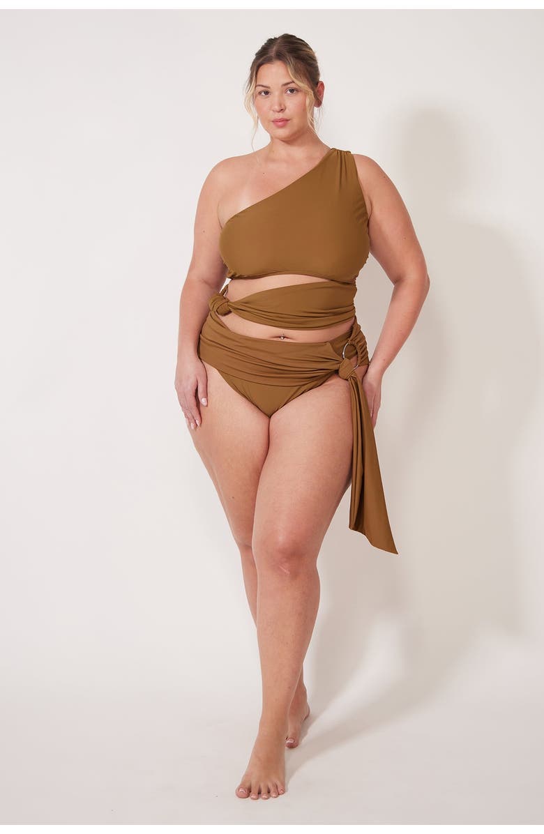 Villa Fresca Remy Bikini Swimsuit Top, Alternate, color, Cork