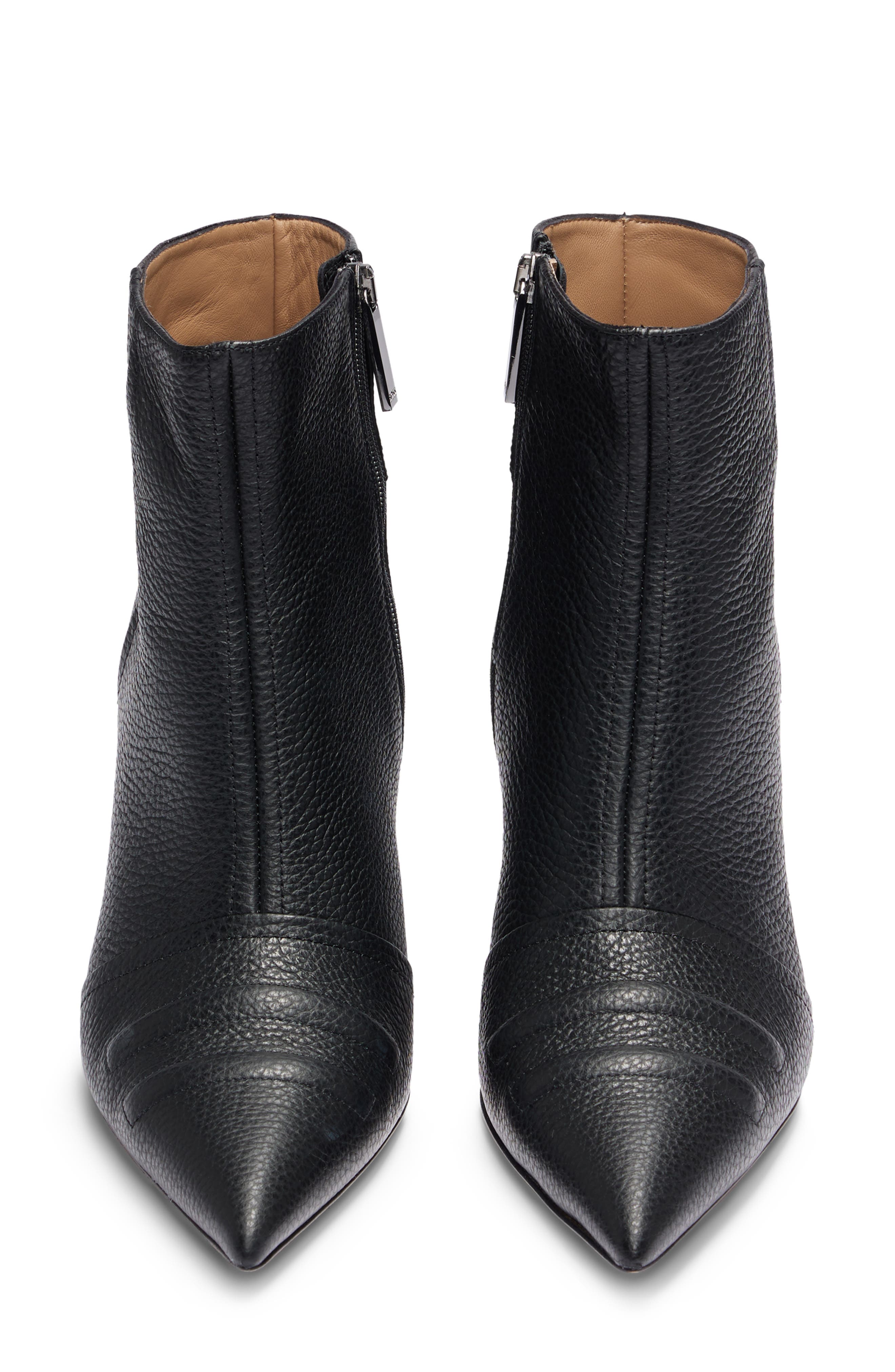 BOSS Vivian Pointed Toe Bootie, Alternate, color, Blk