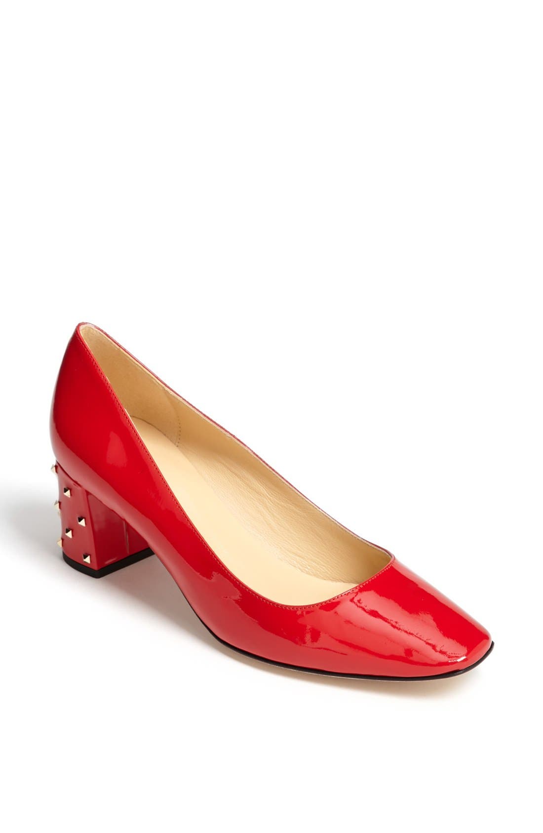 'derena' pump, Main, color, MARASCHINO RED PATENT