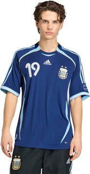 adidas Men's adidas Lionel Messi Navy Argentina National Team 2006 Bringback  Away Jersey