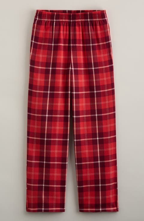 Kids' Plaid Flannel Pajama Pants