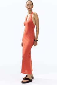 H&M Knitted Halterneck Dress