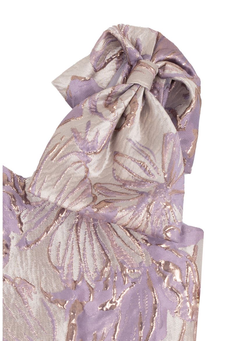 Kids' Brocade Party Dress, Alternate, color, LILAC