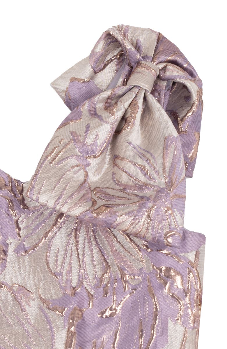 Rare Editions Kids' Brocade Party Dress, Alternate, color, Lilac