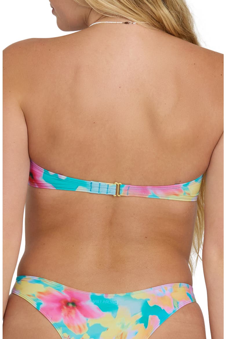 Pipe Dreams V-Wire Bandeau Bikini Top, Alternate, color, BRIGHT MARINE