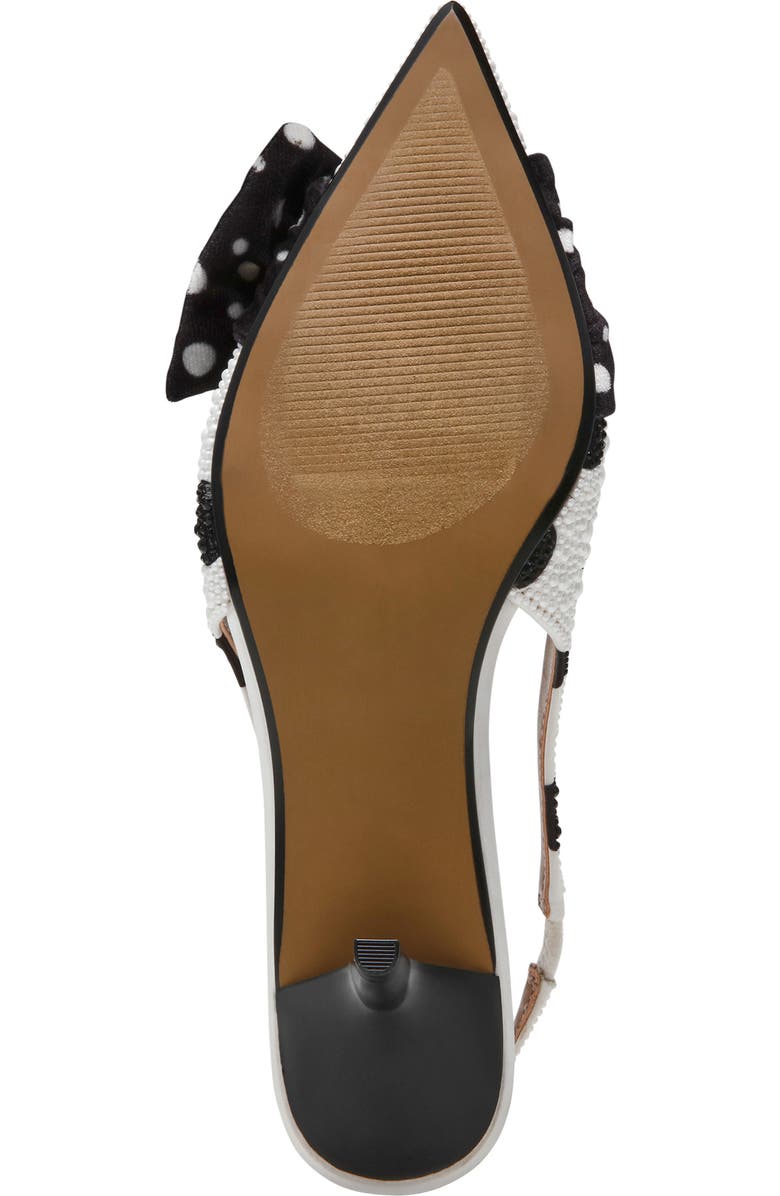 Betsey Johnson Bryanna Crystal Slingback Pump, Alternate, color,