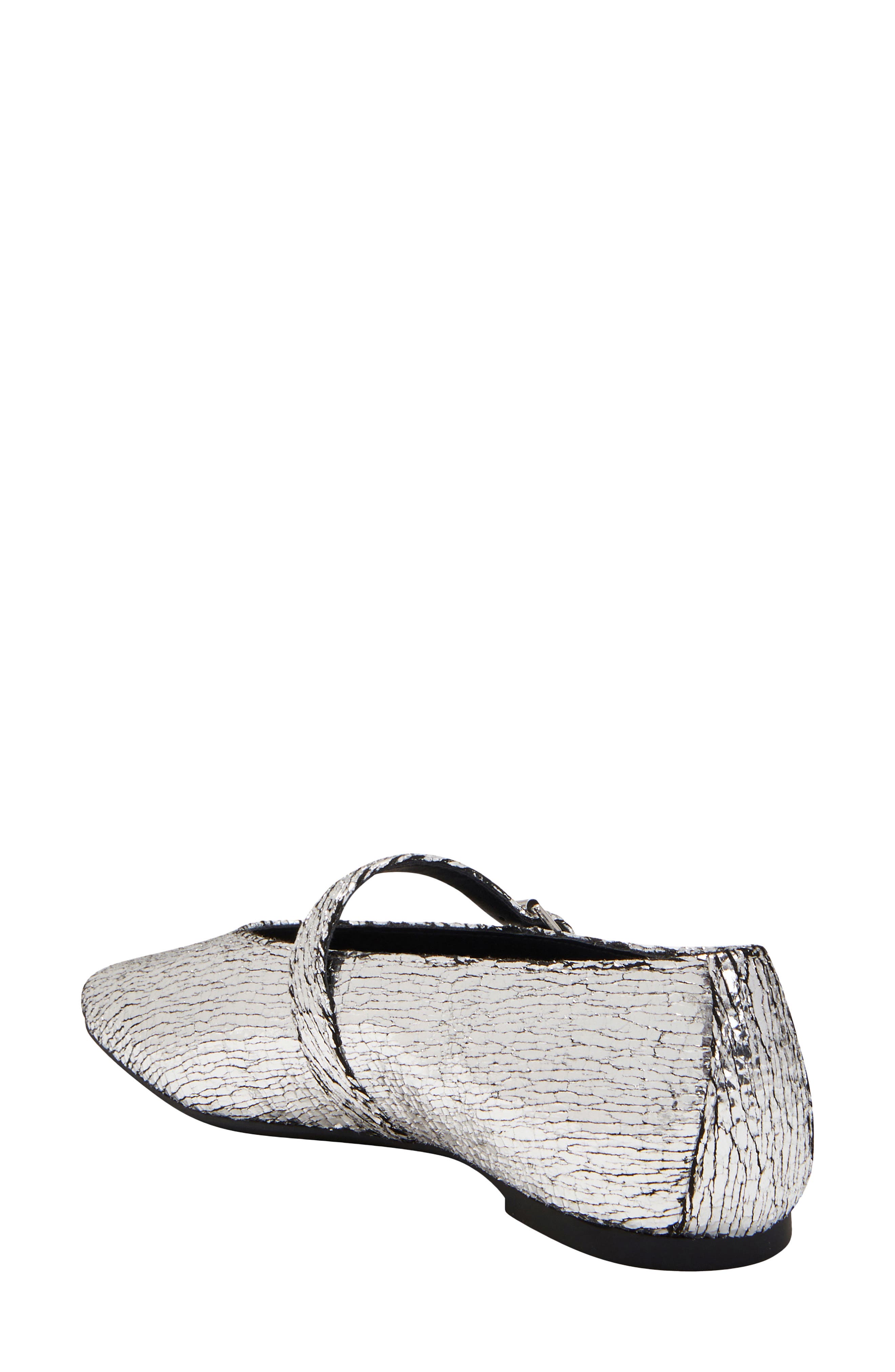 Katy Perry The Evie Mary Jane Flat, Alternate, color, Silver