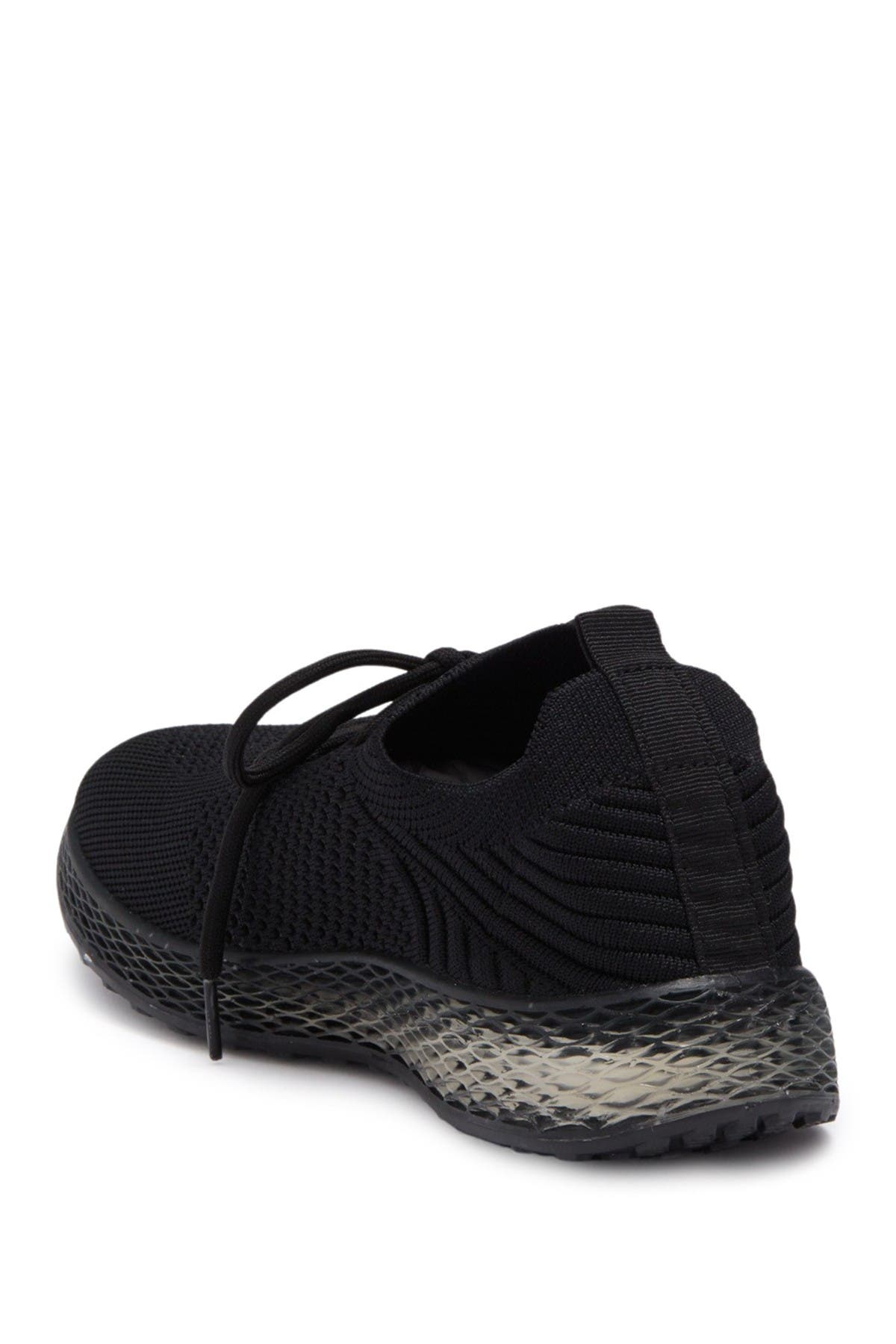 WANTED FOOTWEAR Knit Lace-Up Sneaker, Alternate, color, 