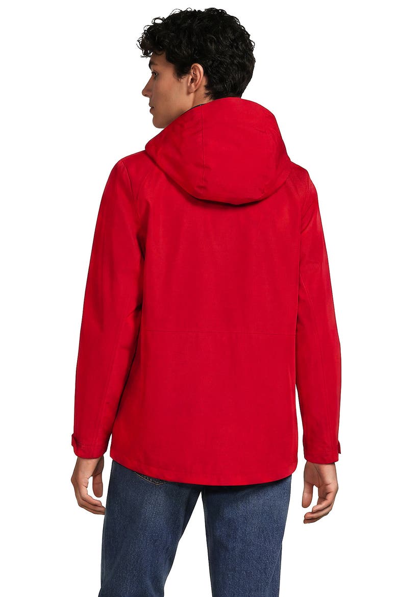 Squall Waterproof Packable Shell Rain Jacket, Alternate, color, Compass Red