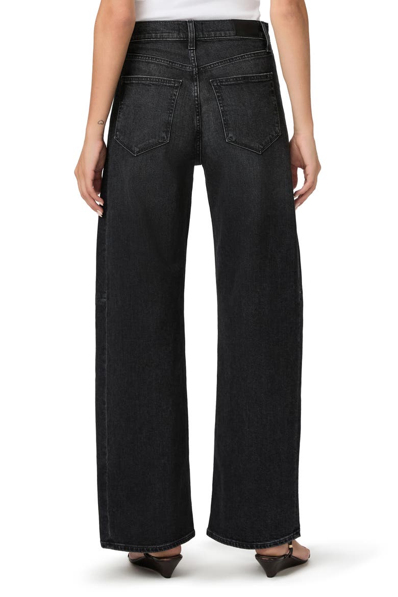 Arellia High Waist Skimmer Barrel Jeans, Alternate, color, OSCURA