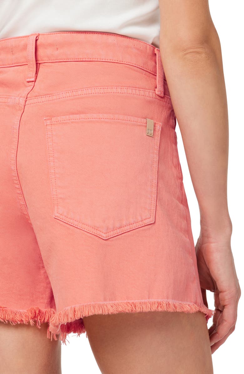 Joe's The Jessie Frayed High Waist Relaxed Denim Shorts, Alternate, color,
