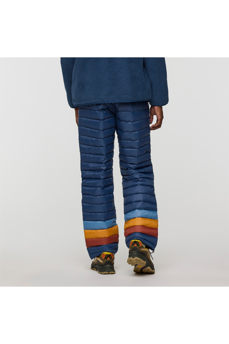 Fuego Down Pant - Men's, Alternate, color, Deep Sea Stripes
