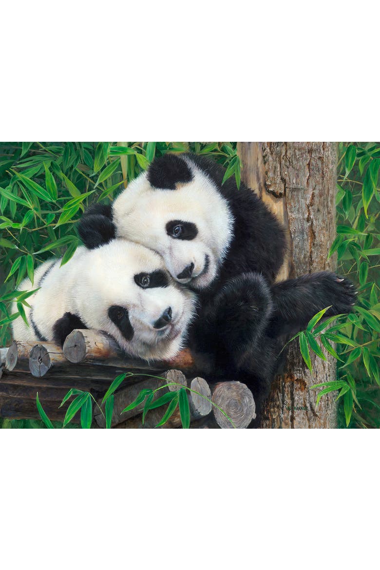 Bam Boo Panda Buddies 300 piece Jigsaw Puzzle for Adults, Alternate, color, Multicolor