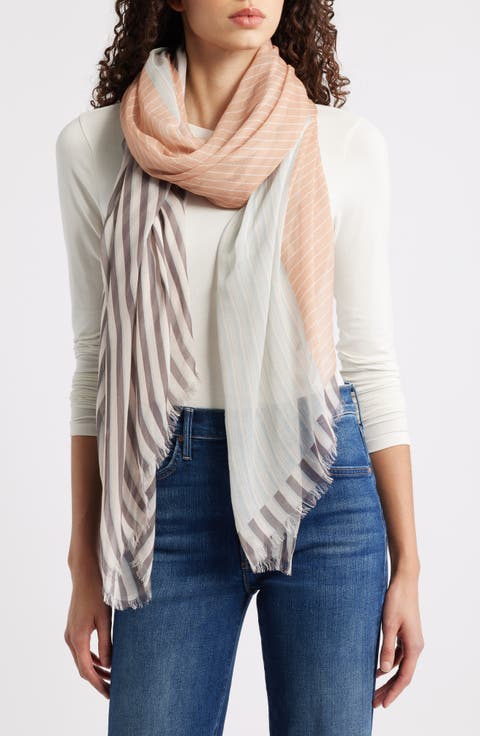 Print Modal & Silk Scarf