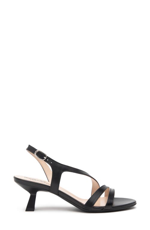 Nerogiardini Leather Strappy Slingback Sandals In Black
