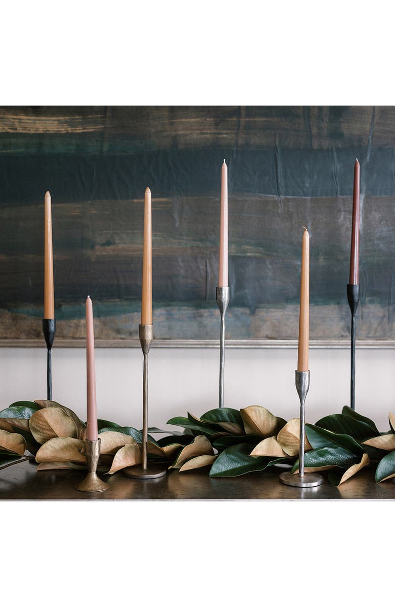 CG Hunter Charlotte Candleholders, Alternate, color, Black