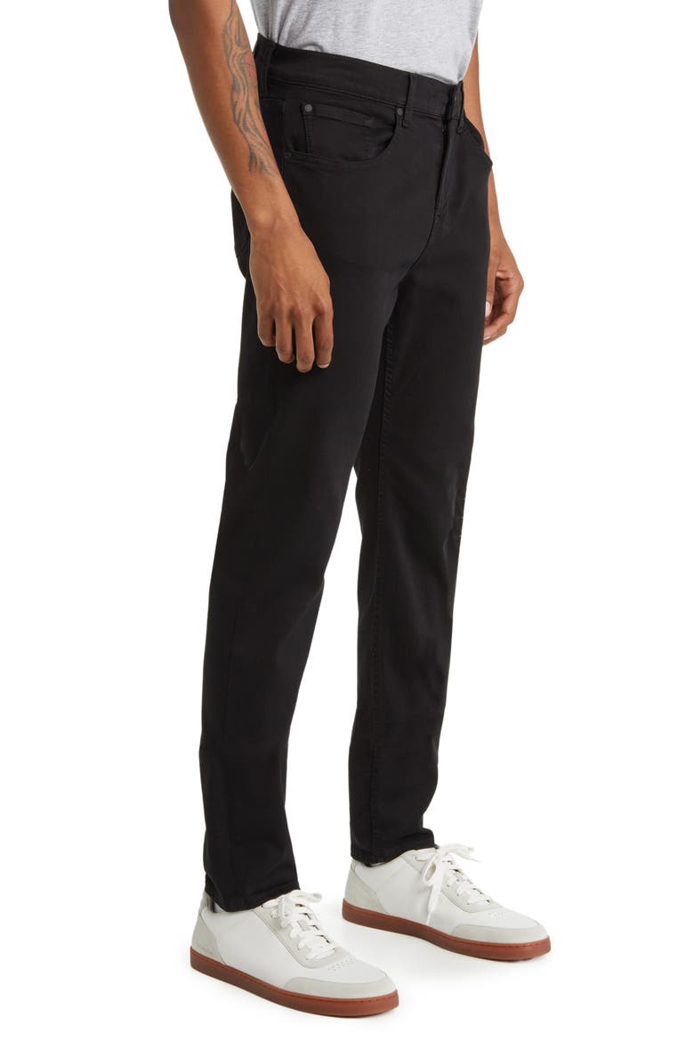 Luxe Performance Plus Slimmy Taper Jeans, Alternate, color, WASHED BLACK