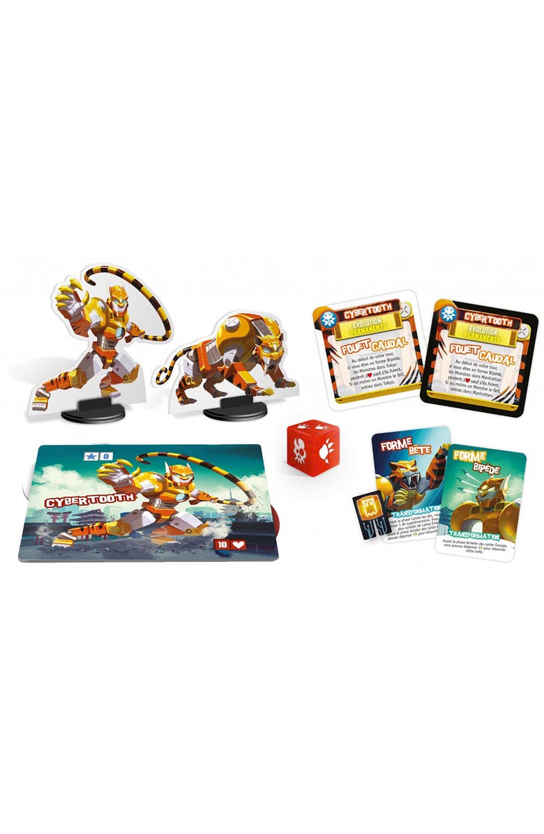 IELLO King Of Tokyo Monster Pack #4 Cybertooth Expansion Pack, Alternate, color, 