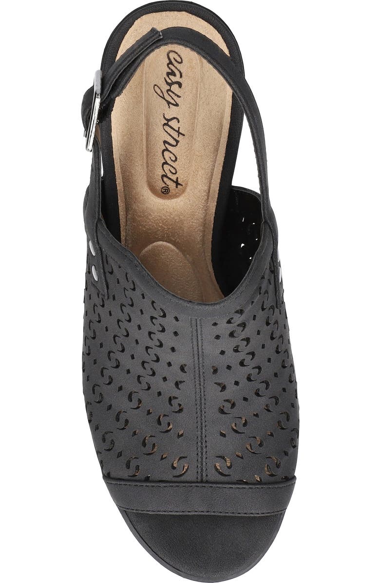 EASY STREET Chellie Slingback Sandal, Alternate, color, Black