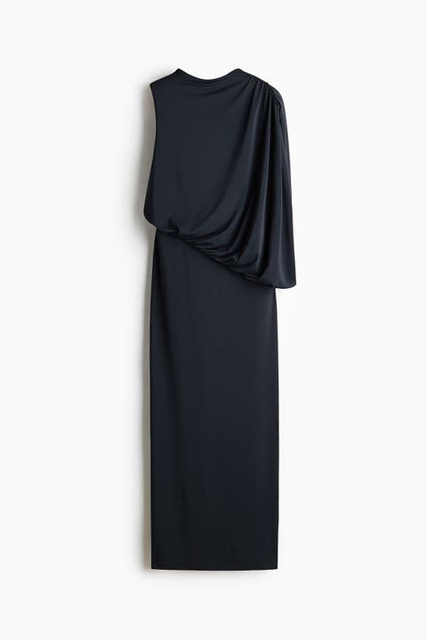 Draped Maxi Dress