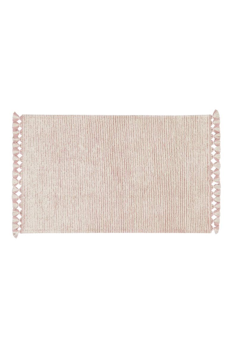 Koa Wool Rug, Main, color, SHEEP WHITE PALE BLUSH