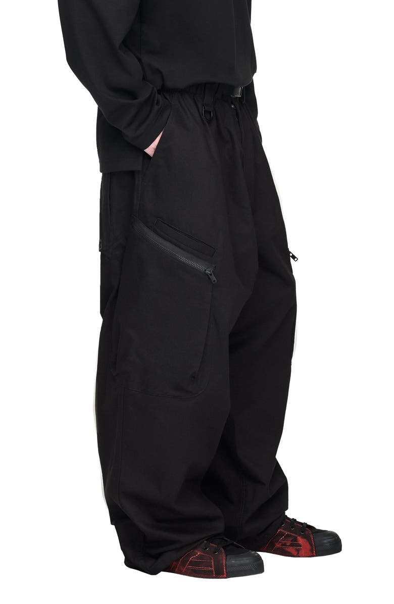 adidas Y-3 UT Twill Cargo Pants, Alternate, color, Black