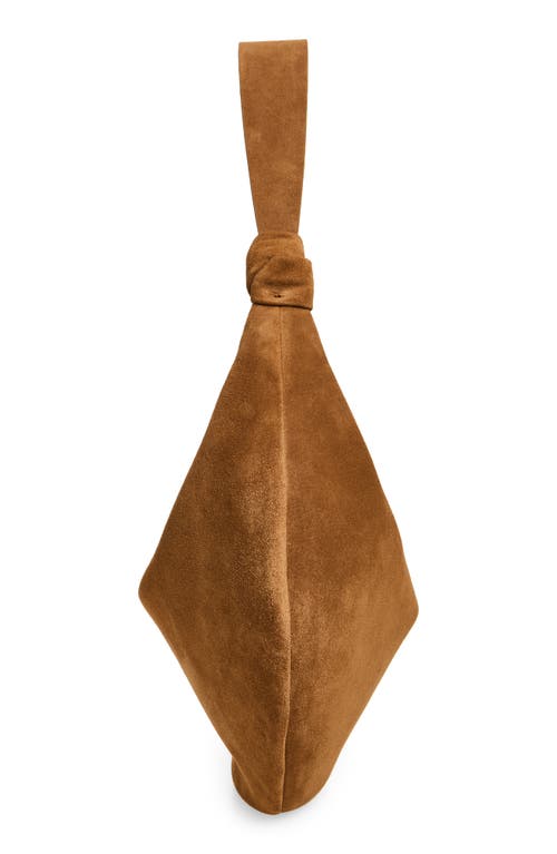 Reformation Rhea Suede Hobo Bag In Farro Suede