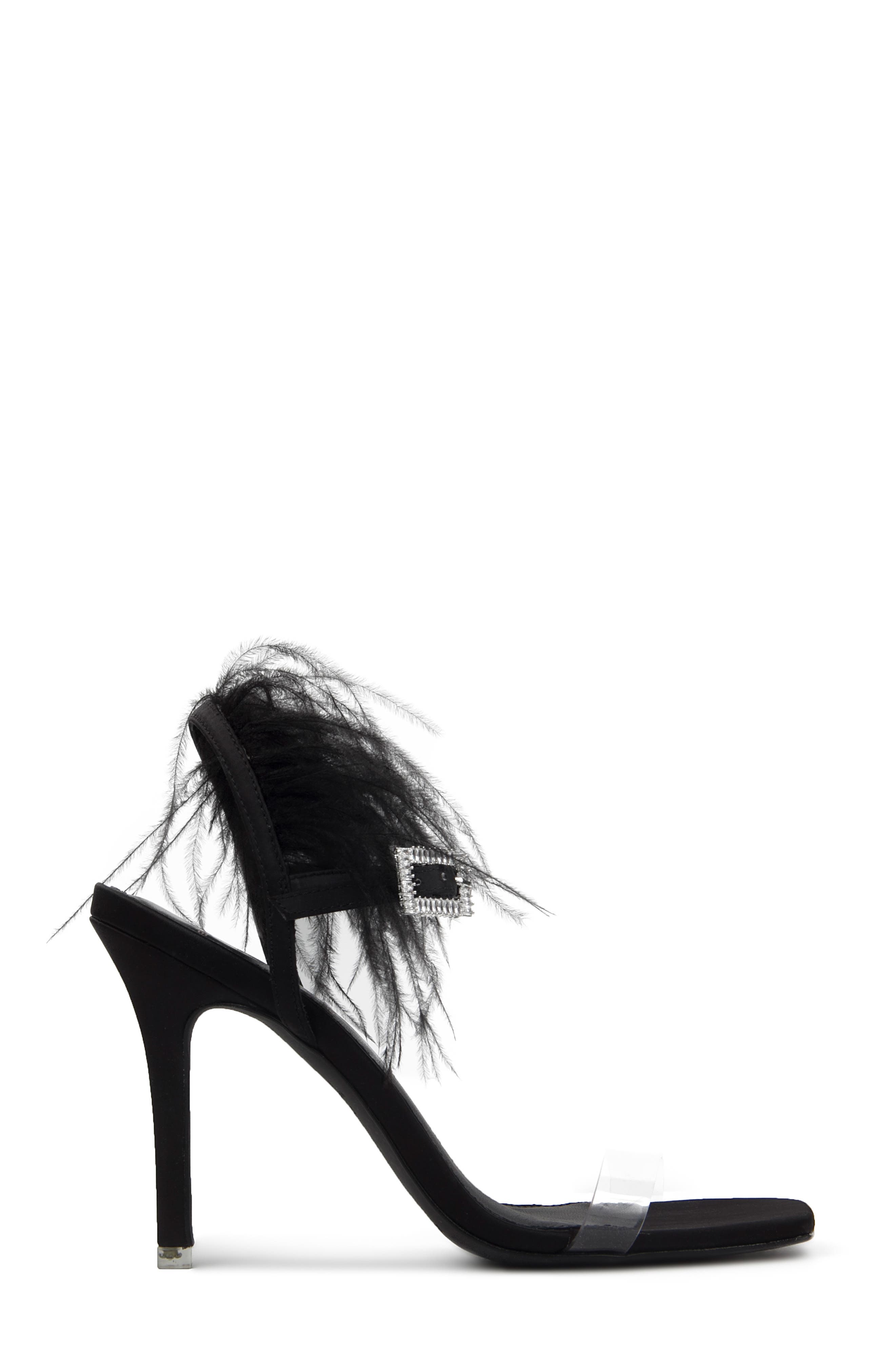 BLACK SUEDE STUDIO Trinity Square Toe Sandal, Alternate, color, 