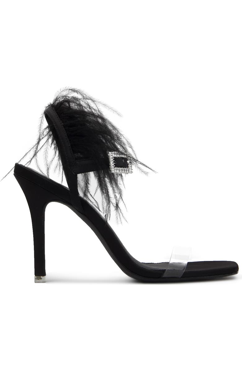 BLACK SUEDE STUDIO Trinity Square Toe Sandal, Alternate, color,