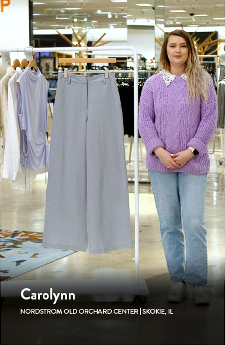 High Waist Wide Leg Pants, sales video thumbnail