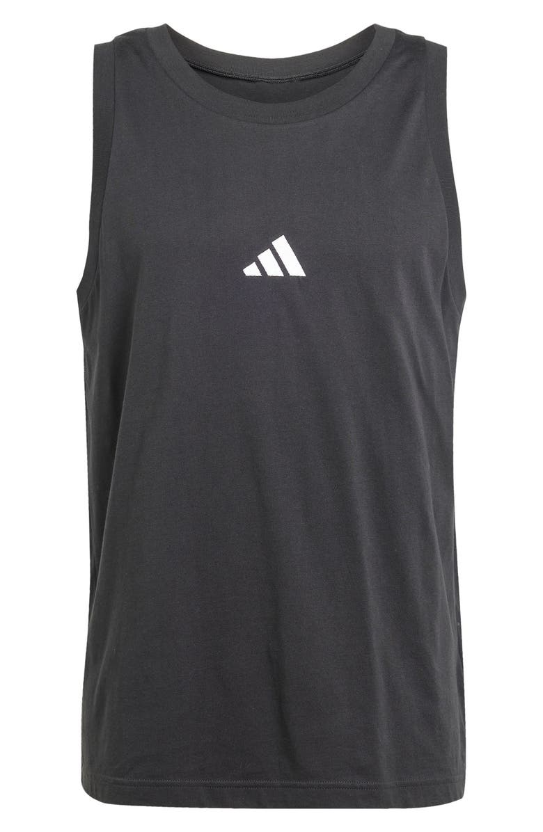 adidas Performance Tank, Alternate, color, Black/ White
