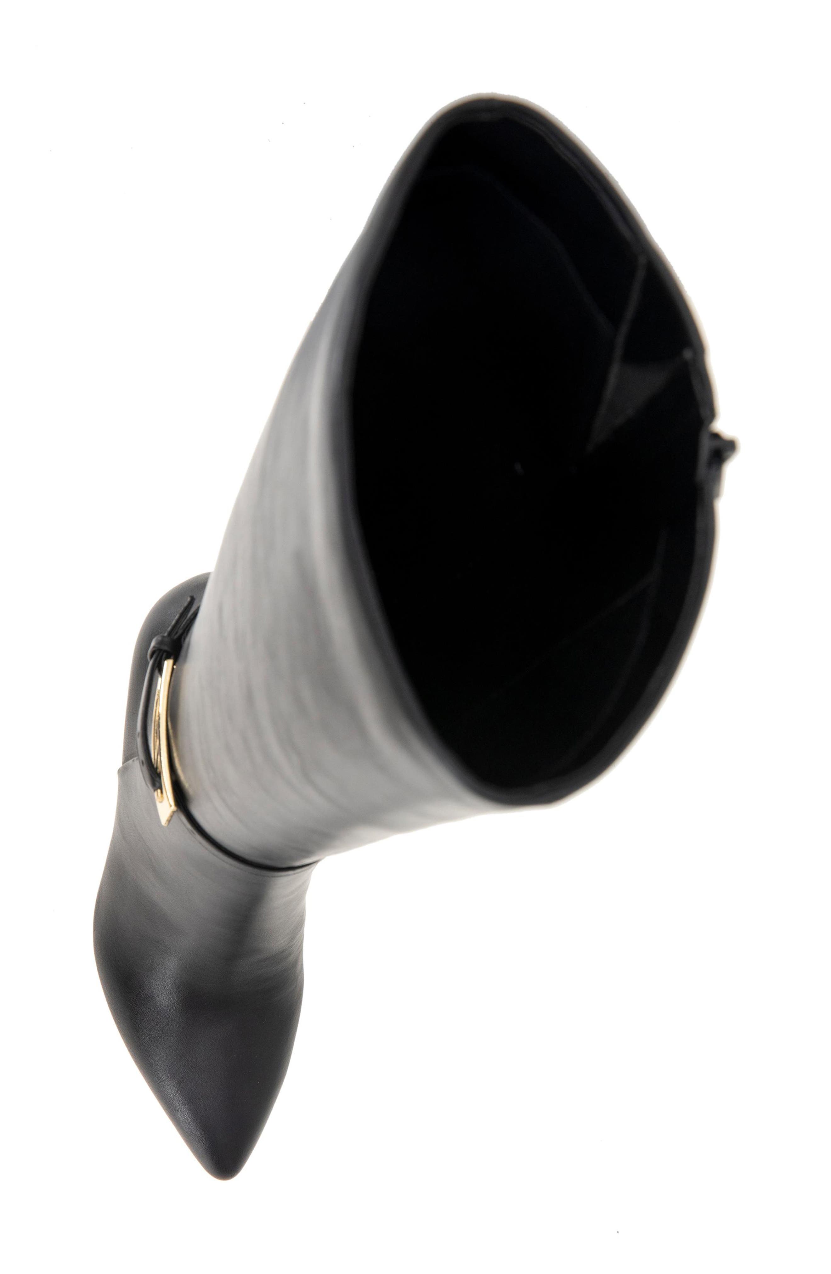 BCBGeneration Abbin Belt Shaft Tall Boot, Alternate, color, Black