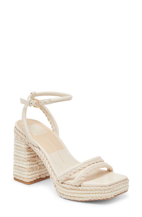 Agnes Ankle Strap Platform Sandal (Women)