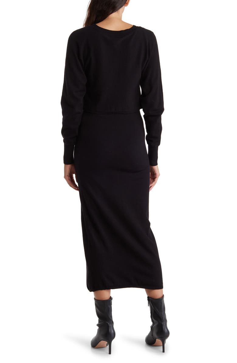 STITCHDROP Frisco 2-Fer Sweater Midi Dress, Alternate, color,