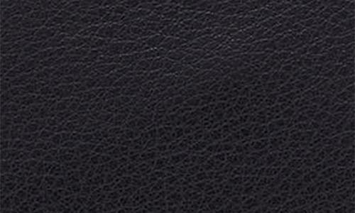 Hobo Medium Fern Leather Trifold Wallet In Black