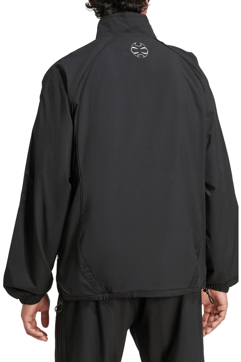 Teamgeist Adicolor Track Jacket, Alternate, color, BLACK/ BLACK