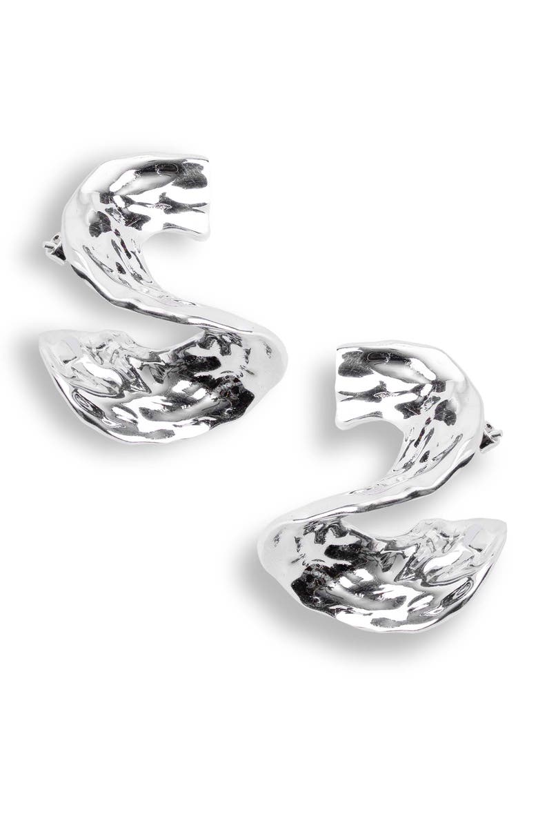 NAVEDA Mira Hammered Earrings, Main, color, 